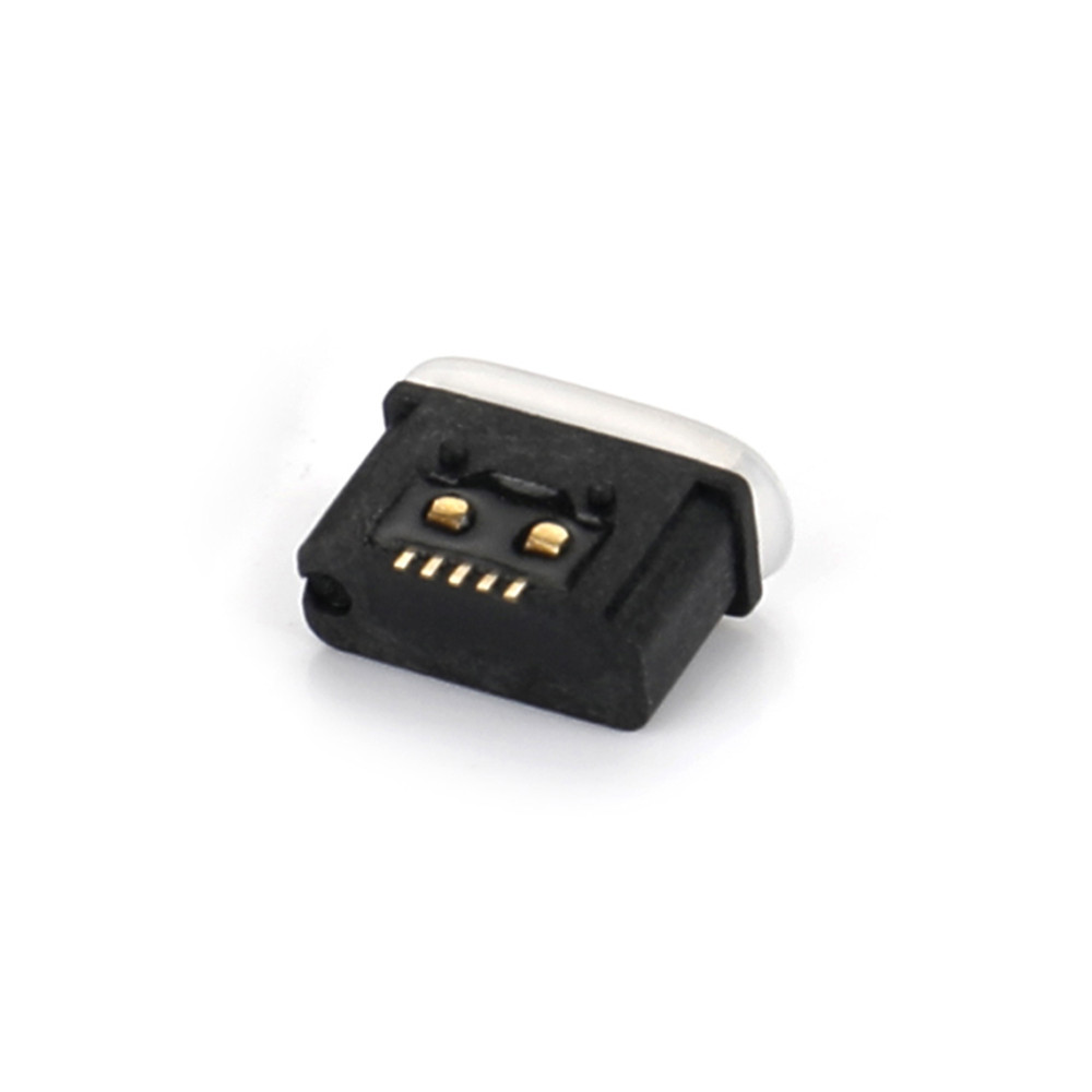 MICRO USB 5F SMT AB型全贴胶芯