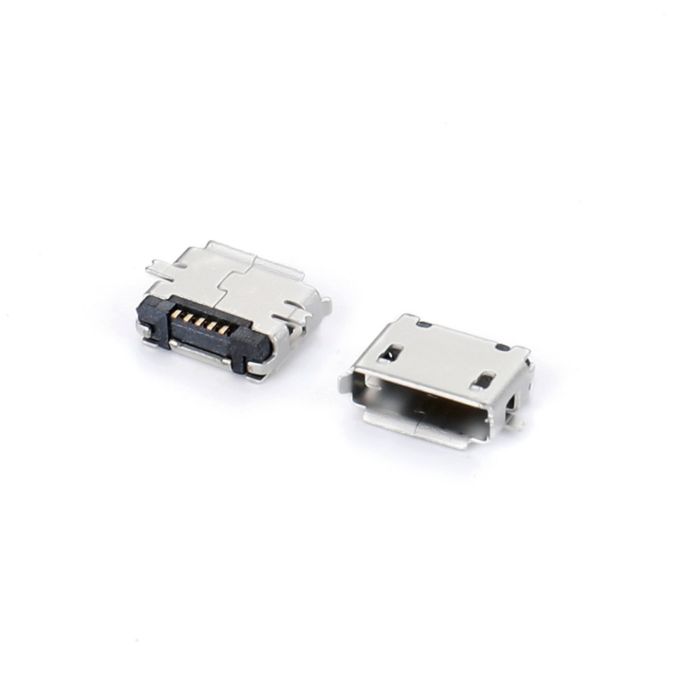 04BO-1815-0   Micro USB 5F SMT AB型两脚全贴无柱有卷边