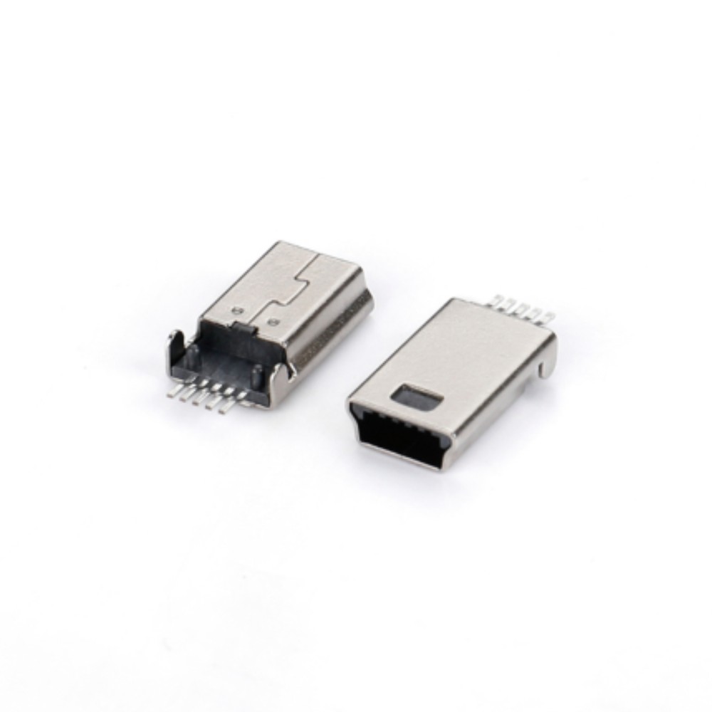 02BM-6401 MINI USB 5M SMT 90度插板 B型
