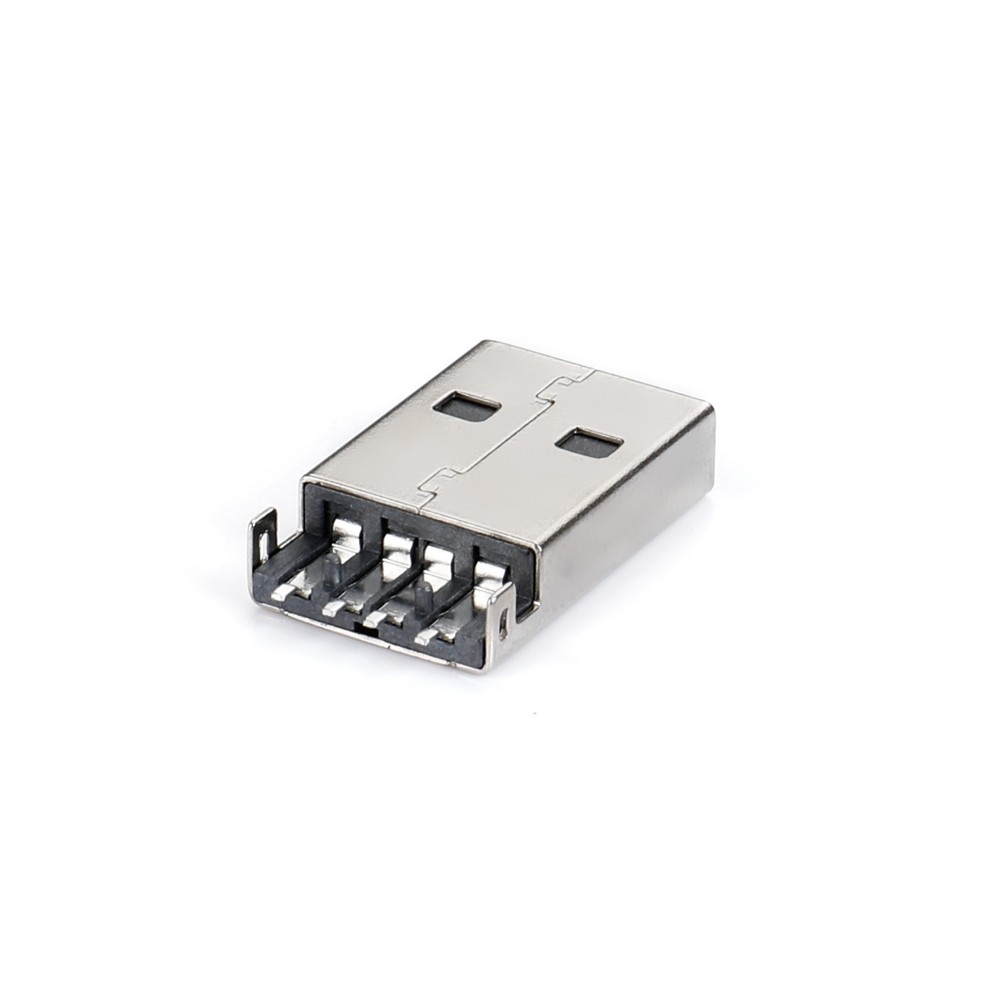 01MC-6308 USB AM SMT 沉板直脚有柱L20.3