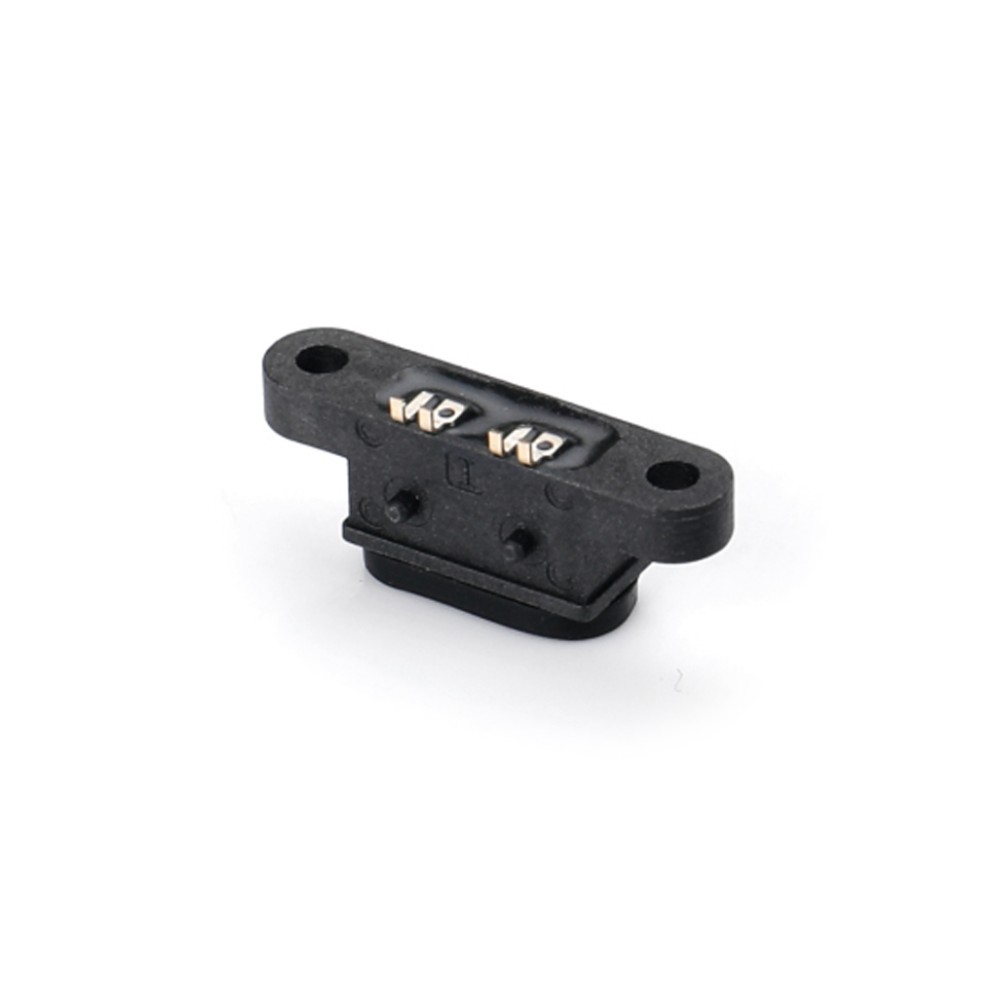 0704T-1638-WPE   TYPE CF 4P SMT on board with columns, ears, holes, pre installed waterproof ring, waterproof IPX8 around the edges