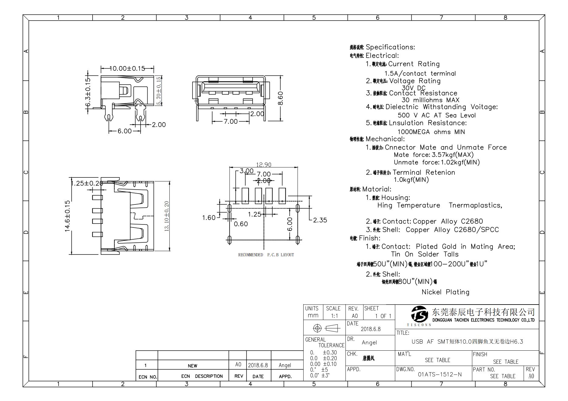 01ATS-1512-N USB AF SMT短体10.0四脚鱼叉无卷边H6.3_00.jpg