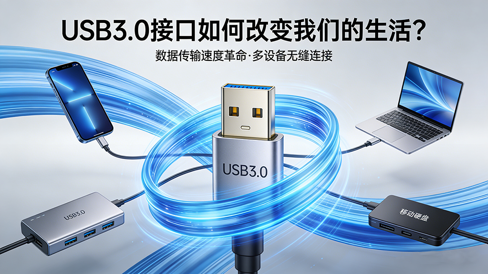 Usb3.0的接口到底改变了我们什么